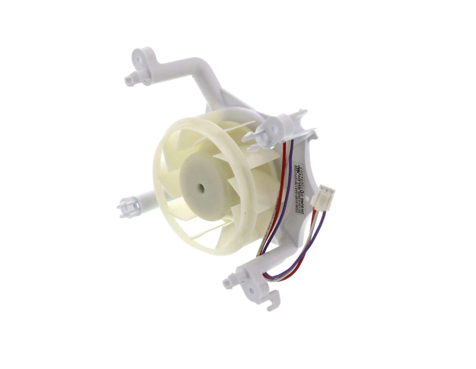 W10848956 - Genuine OEM Whirlpool Refrigerator Evaporator Motor